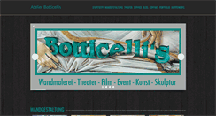 Desktop Screenshot of botticellis.de